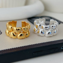 Metal heart ring