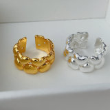 Metal heart ring