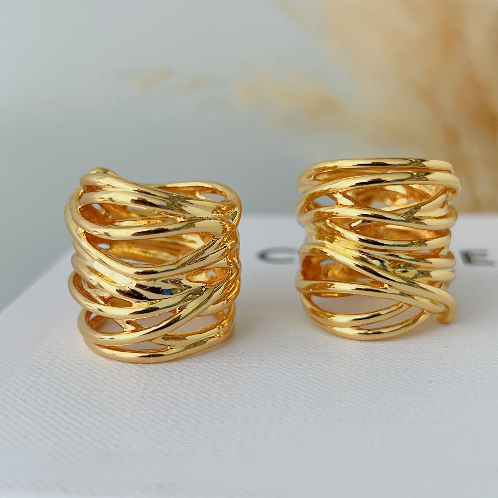 Metal circle ring
