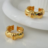 Metal bamboo ring