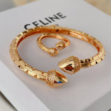 Pave nail bangle
