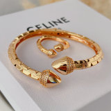 Pave nail bangle
