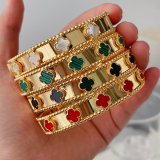 Clover bangle set with ring