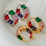 Pave colorful hoop