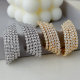 Pave zicron party earrings