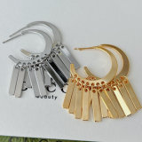 Metal charms hoop