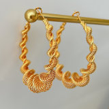 Metal spring hoop