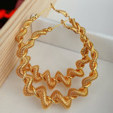 Metal spring hoop