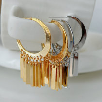 Metal charms hoop