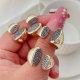 Black zircon ring