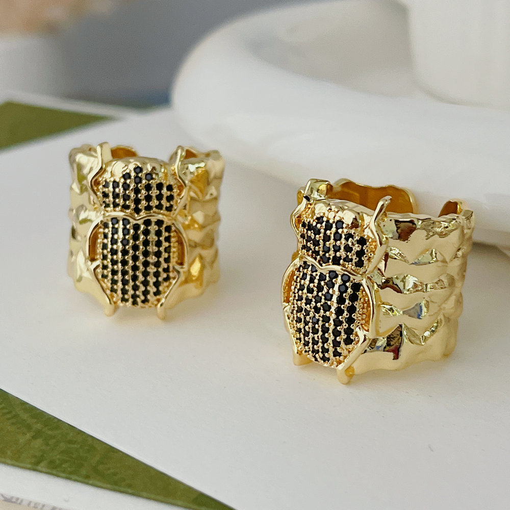 Pave Insect Ring