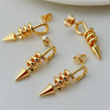 Metal fashion earrings