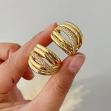 Chunky twist ring