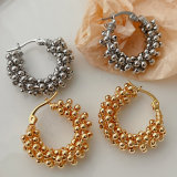 Gold ball hoop