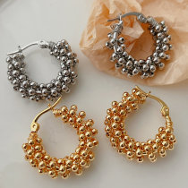 Gold ball hoop
