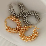 Gold ball hoop