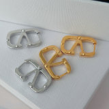 Fendi metal earrings