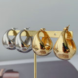 Metal chunky hoop