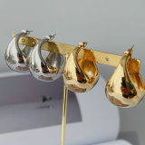 Metal chunky hoop