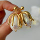 Pearl drop earrings