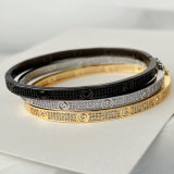Paave zircon nail thin bangle