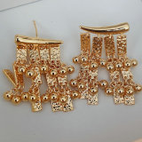 Metal fashion tassel earrings