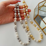 Ball chunky necklace