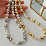Ball chunky necklace
