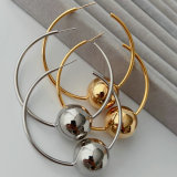 Big ball chunky earrings