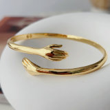 Metal hand to hand bangle