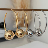 Big ball chunky earrings