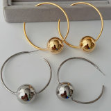 Big ball chunky earrings
