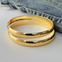 Metal chunky bangle