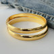 Metal chunky bangle