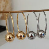 Big ball chunky earrings