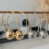 Big ball chunky earrings