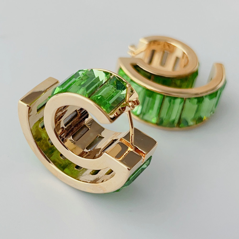 Fashon hoop in green color