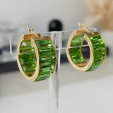 Fashion hoop in green