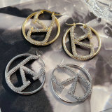 Pave fendi hoop