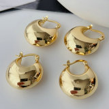 Metal chunky hoop