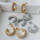 Pave zircon basic hoop