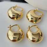 Metal chunky hoop