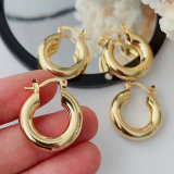 Metal chunky hoop