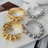 Metal chunky hoop