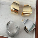 Chunky metal earrings