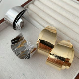 Chunky metal earrings