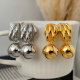 Ball drop earrings