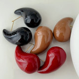 Enamel bottle earrings