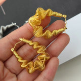 Spring metal hoop