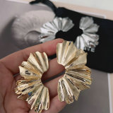 Chunky fan earrings